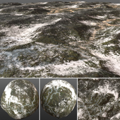 Snowy Grass Hills