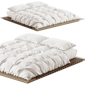 Japandi bed Minimalist Zen House