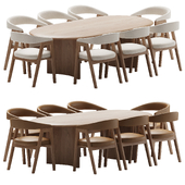 Mesa de comedor and trevor chair
