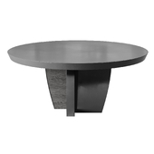 Tavolo tondo da 180 Black & More