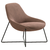 Lutie Cross Lounge Chair