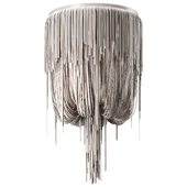 Urchin Leather Chandelier
