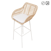 Плетёный стул Sunset Bar Stool