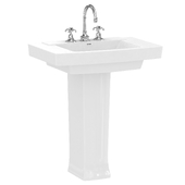 American standard pedestal bathroom  townsend widespread pedestal sink