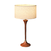 Настольная лампа Pottery Barn Lampa Becca Wood table lamp
