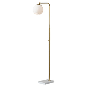 Торшер Pottery Barn Laguna Marble Hand-Blown Glass Floor Lamp
