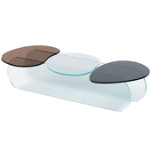 Lilypad coffee table By Tonelli Design