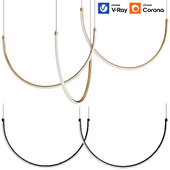 Line Led Chandelier 3 By Loft
