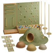 Kids Zone with tunnel