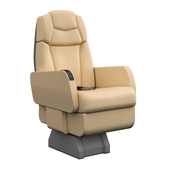Jet airplane seat business class