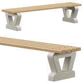 Concrete bench 110
