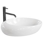 Countertop Basin Rea Roxy B Stone Nature