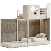Designer two level bed Kids room 002