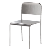 ZARA HOME Textured steel chair | Metal chair with back