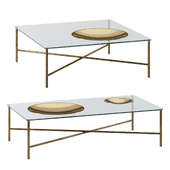 Golden Moon coffee tables by Gallotti&Radice