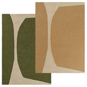 Rug made from recycled material Smilla