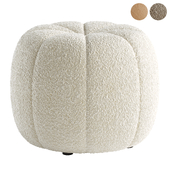 Paisley pouf