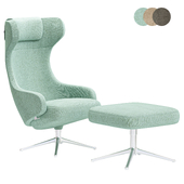 Vitra Grand Repos Lounge Chair