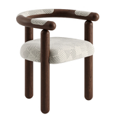 Panda chair by Carpanese Home