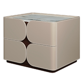 Cletus Large Size Simple Bedside Table