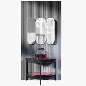 Scarabeo Ceramiche SESTO Red Мебель для умывальника