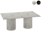 HERCLE Rectangle Dining Table by Opinion Ciatti