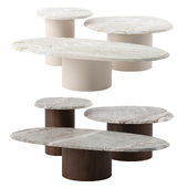 Pebble coffee tables by Carpanese Home