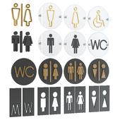 Sign Toilet Set 004