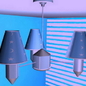 светильник для детской "Карандаши" - Подвесной - 3D модель
