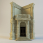 Classic Entrance - Элемент фасада - 3D модель