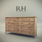 LOUIS XVI 10-DRAWER DRESSER - Тумбы, комоды - 3D модель