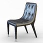 Club Italian Dining Chair - Стулья - 3D модель - фото 2
