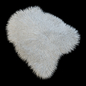 Шкура длинношерстная - Другие предметы интерьера - 3D модель - фото 3