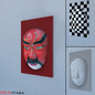 Китайская маска - Другие предметы интерьера - 3D модель