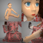Кукла - Игрушки - 3D модель - фото 2