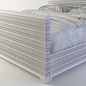 кровать Bernhardt Miramont Panel Bed (360-H09/F09/R09) - Кровати - 3D модель - фото 3
