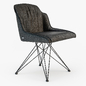 Cattelan Italia Flaminia chair - Стулья - 3D модель - фото 2