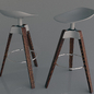 Plumage design Dondoli e Pocci Bonaldo 80 chair - Стулья - 3D модель - фото 3
