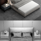 Кровать Minotti ANDERSEN BED - Кровати - 3D модель - фото 3