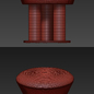 LEONA FOOT STOOL by Kelly Wearstler - Другая мягкая мебель - 3D модель - фото 2