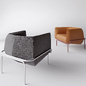 Chandigarh Armchair by Moroso - Кресла - 3D модель - фото 2