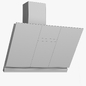 Bosch Wall mounted Inclined hood DWK98PR60B Serie 8 - Техника - 3D модель - фото 3