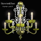 люстра Barovier&Toso Taymyr 5589/8 - Подвесной - 3D модель