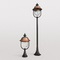 MW-Light Dubai bollards - Уличный - 3D модель