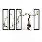 plant & frame - Комнатные - 3D модель