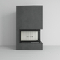 Kratki - Water fireplace MBO PW 15 right BS - Камин - 3D модель