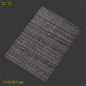 Ковер GRIT&ground Pom Pom Diamond Area Dark Blue Rug - Ковры - 3D модель - фото 3