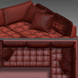 Piece Sectional Sofa  Vapor Collection  Z Gallerie - Диваны - 3D модель - фото 2