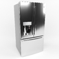 GE Refrigerator - Kitchen appliance - 3D model
