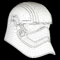 First Order Captain Phasma Helmet - Разное - 3D модель - фото 3